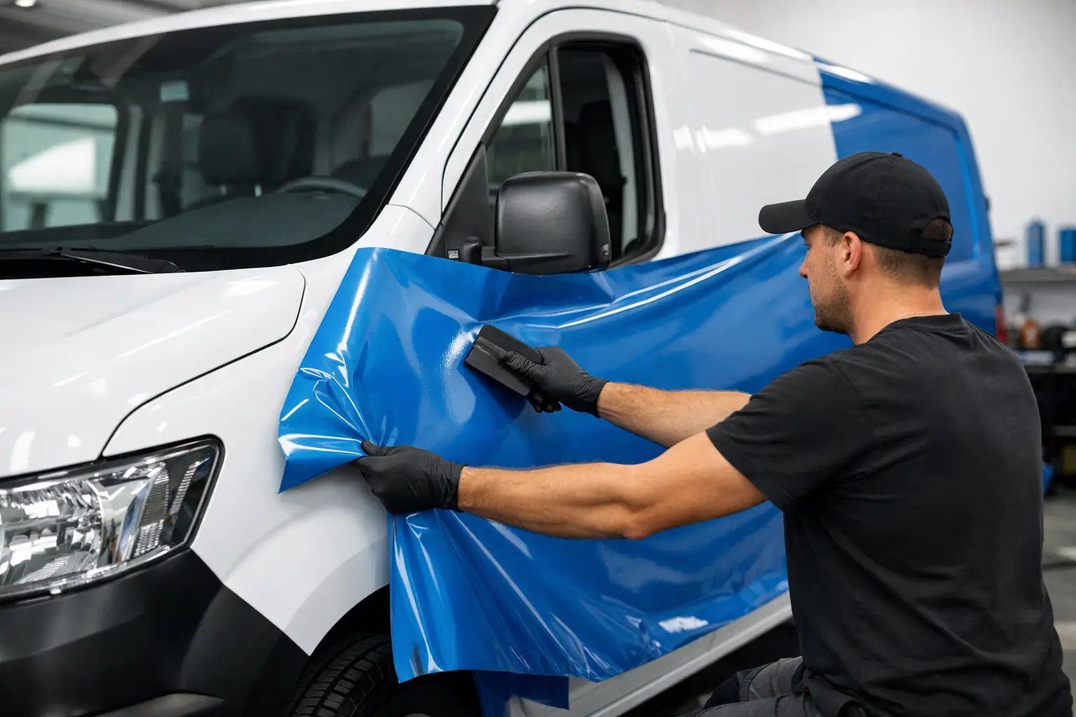 Como envelopar van comercial com resultado profissional