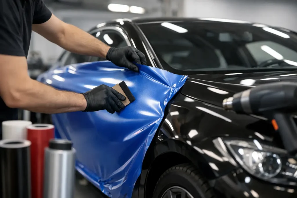 Melhor material para adesivagem automotiva